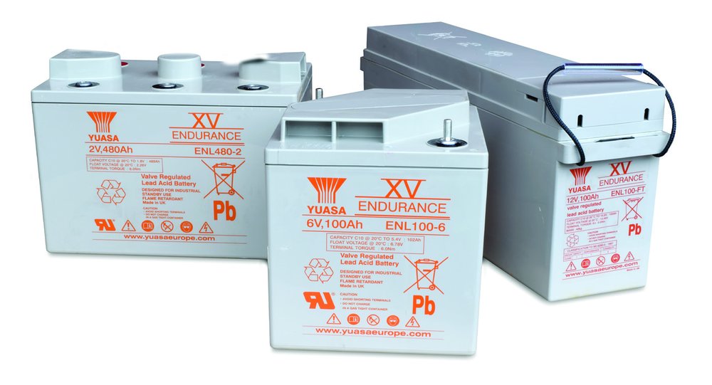 Gresham Power Electronics announces the availability of two series of high reliability VRLA batteries from Yuasa’s wide industrial product range